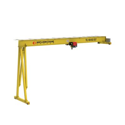 China Gantry Crane Guaranteed Quality Proper Price Remote Crane 5 Ton Workshop Lifting Cranes Crane Remote Control Wireless for sale