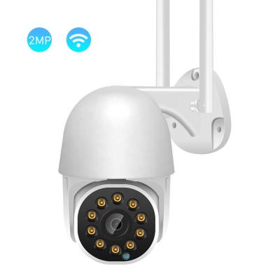 China NIGHT VISION BESDER Tuya 1080P PTZ Wifi IP CCTV Camera 4X Digital Zoom Security PTZ Speed Dome Wireless Home Outdoor Camera for sale