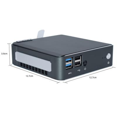 China Aluminum I3 10110U I5 10210U 10th 4K Industrial Mini PC Computer 256GB for sale