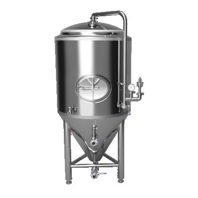 China food & Beverage Plant 5BBL Insulated Tanks Stainless Steel Fermenter With Jacket For Beer Brewing Equipment for sale