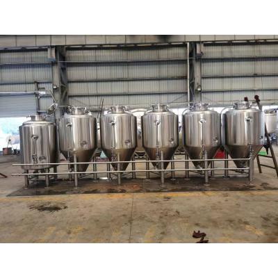 China food & Stainless Steel Lined Beer Fermentation Tanks Beverage Factory 300L Fermenter 3BBL SS304 Tank Brewing Fermentation Vessel Cylindrical Conical for sale