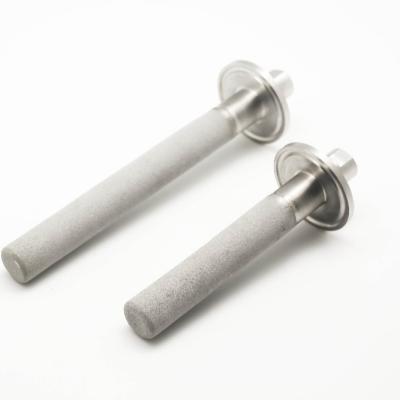 China Filter Customized Sanitary Sintered Metal Powder Tube, Filter Use Carbonation Stone, Oxygenation Stone For Brewery Industry for sale