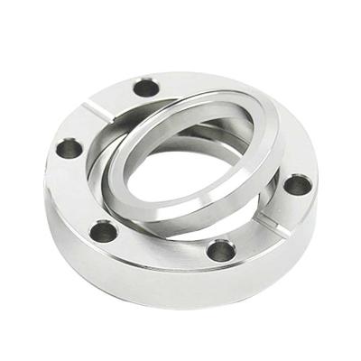 China CF Rotatable Bored CF Tapped Flange Vacuum Equal Fit CF Flange CF Vacuum Fit for sale