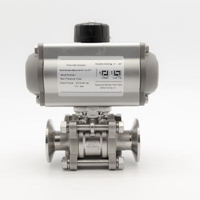 China SS316L Sanitary Ball Valve Price List Automatic Control General Welding Ball Valve for sale