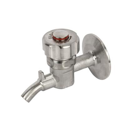 China New Design Stainless Steel TC General Beer Brewing Sampling Valve for sale