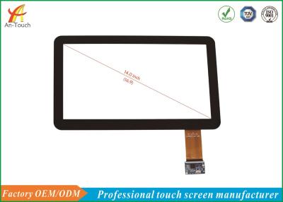 China Interactive USB Touch Screen 14 Inch ILITEK 2511 IC Controller , 1.1mm Cover Lens for sale