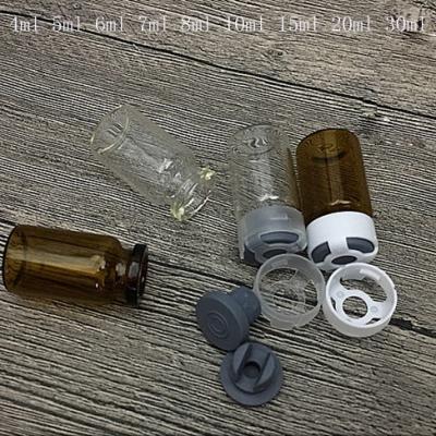 China Gift China Factory Supply 4ml 5ml 6ml 7ml 8ml 10ml 15ml 20ml 30ml Penicillin Bottles Glass Essence Reagent Ampoule Bottle for sale
