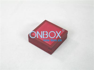 China SAP25552 Matt Painting Wooden Jewelry Box For Lady Earring And Pendant for sale