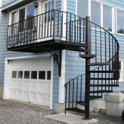 Chine Central Column Stainless Steel Spiral Stair For Outdoor And Indoor à vendre
