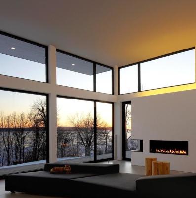 China American Style Panoramic Windows And Doors Tempered Glass Aluminum Fixed Picture Window en venta