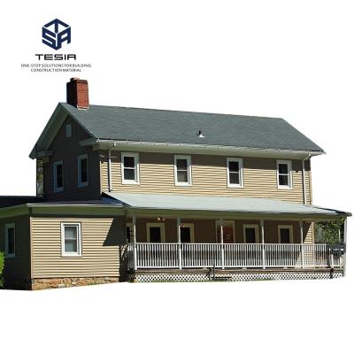 중국 Luxury Design Prefabricated Security Light Steel Frame House Prefab Villa Portable Apartment 판매용