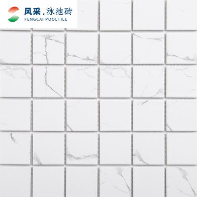 China Square Rustic Cheap Price Mixed Color Factory Foshan Tiles Ceramic Mosaics For Bathroom Wall Fountain for sale