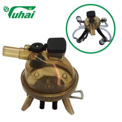 China Boumatic 360cc Pus Milk Claw com válvula para máquinas de ordenha de vacas à venda
