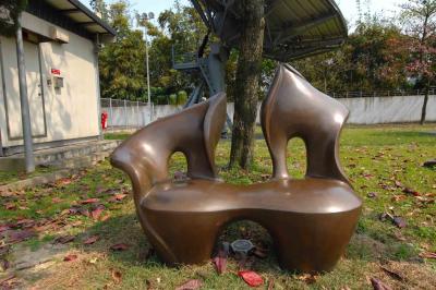 China Decoración de cobre modificada para requisitos particulares del jardín del estilo del extracto de la escultura del arte del jardín en venta