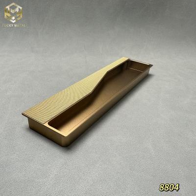 Chine Poignées d'armoire en aluminium de 6 mm d'épaisseur pour les armoires de cuisine et de bureau à vendre