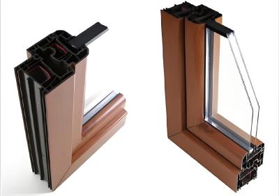 China Corrosion-Resistant Aluminium Door Frame Profile For Commercial Buildings for sale