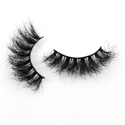 China Real 3D Mink Eyelashes Packaging Box Mink Eye Lashes Private Label 3D/5D/6D/25mm Natural Wholesale Eyelash Extension Colorful Strip for sale