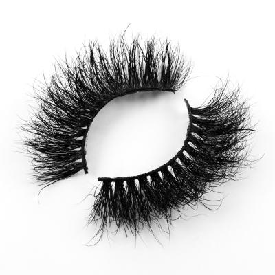 China Newest Styles Fluffy Curly Eyelashes XH17 18mm Mink Eyelashes Wholesale Price With Fluffy Logo Private Package for sale