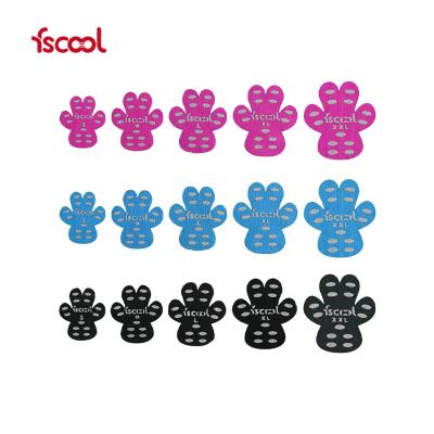 China Adhesive Dog Paw Protector Stick Pad, dog foot design viable new product soles for sale