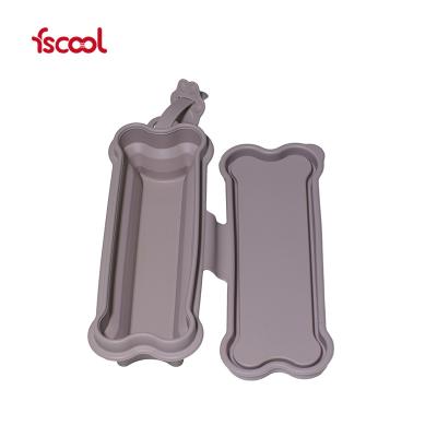 China Custom Logo New Design Pet Viable Collapsible Silicone Driver Bowl For Camping Dog Working Walking Riser Bowls for sale