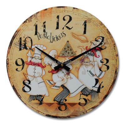 China For Wall Decoration Kitchen Wall Clock JY12-6098 30*4*30cm for sale
