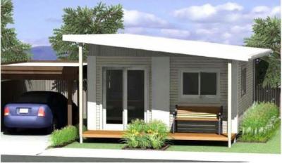 China Light Steel Prefab House Australia Granny flat Fast Construction Modern Homes for sale