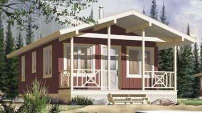 China Long Life Prefab Bungalow Homes , Affordable Prefabricated light steel Homes For Living for sale