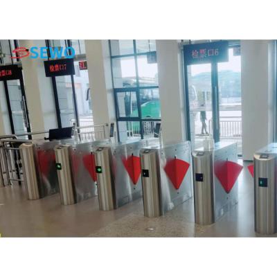 Cina Lettori di schede intelligenti Barriera a sbattimento Porta di sicurezza per il controllo dei biglietti della stazione degli autobus in vendita