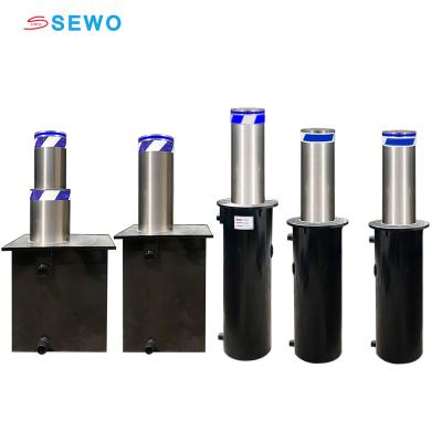 China Automatic Retractable Hydraulic Bollards Remote Control Steel Bollard for Traffic Control and Access Management for sale