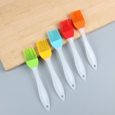 China High Quality Home Kitchen Baking Pastry Basting Grill Oil Brush Tool Silicone Brush for sale