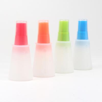 China Sustainable High Temperature Cooking Tool BBQ Brushes Silicone Oil Brush Bottle for sale