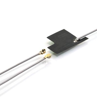 China Antena dupla interna personalizada WiFi da faixa de FPC 2,4 5.8G com conector de IPEX à venda