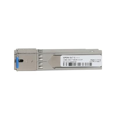 China HiOSO GPON OLT SFP Class C+++ SFP OLT Transceiver with SC PC Connector for sale