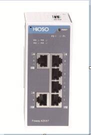 China 4 10/100M POE 2 10/100M TP Din Rail Ethernet Switch 6 Ports for sale