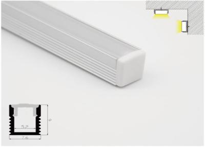 Chine L'anti extrusion de la corrosion LED profile l'aluminium avec la transmittance légère élevée 7.6*9mm à vendre