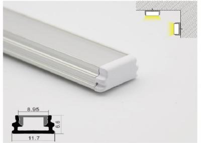 China Enrolle el perfil de aluminio de la resistencia LED los perfiles lineares de 11 x de 7m m LED para el techo/la pared en venta