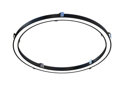 China Longitud de aluminio interior de la barra del material 100-2500m m del difusor del perfil PMMA/PC del LED en venta