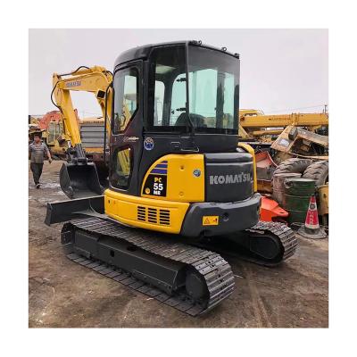 China Cheap Selling Used Mini Excavator Komatsu PPC55MR 5.5 Ton Japanese Used Excavator For Sale 0.27m ³ for sale