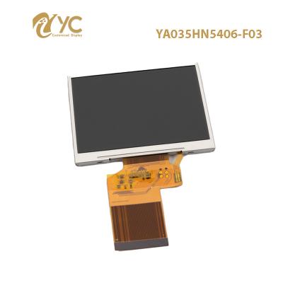 China Custom YC LCD TN 40pin Interface Display Module Square 3.5 inch LCD Screen 76.9(W)X63.9(H)X3.05 (D)mm for sale