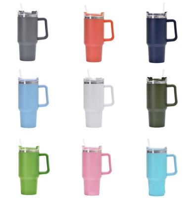 China Custom Logo 40oz 304 Stainless Steel General-1 Vacuum Flask Water Bottle Cup Tumbler For On Auto Car for sale