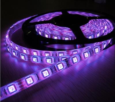 China DC12V 5050 van RGB Flexibele LEIDENE de Lage Macht Strooklichten voor Theater14.4w Epistar Spaander Te koop