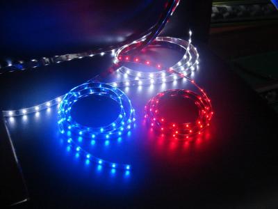 China Van gele/Blauwe Flexibele LEIDENE de Lijm Strooklichten voor Brug Epistar 5050 SMD-LEIDENE ROHS Te koop