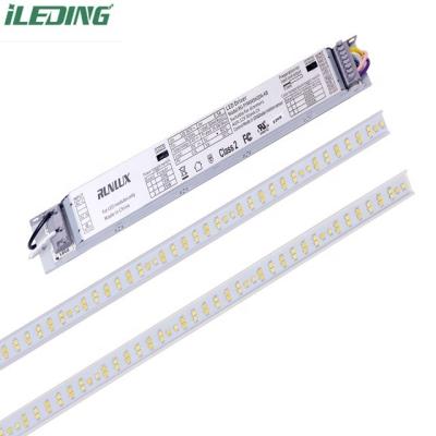 China 46W 4FT LED Luz de Faixa Magnética Lâmpadas Lineares 2 4 Troffer Retrofit Kit Solução de Luz à venda