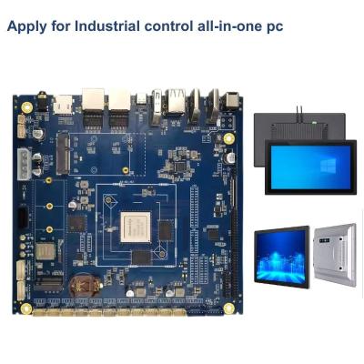 China Rich I/O Ports Ultra Thin Tablet PC Motherboard 4K Video Decoding Support Dual LVDS / MIPI Display for sale
