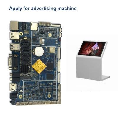 China RK3399 Android Industrial ARM Board com suporte RTC Power Off Clock Memory à venda