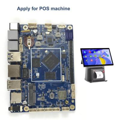 China Industrial Android POS Motherboard Arm Edp Lvds All In One Rockchip RK3566 Board 125mm*90mm*1.6mm for sale