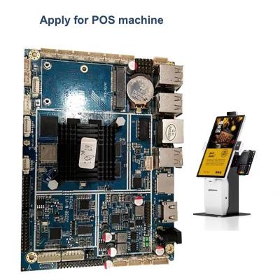 China Industrielle Android-Verkaufsautomat-Mutterplatte 12V RK3288 2.2G DDR3 für 13,3 Zoll LCD-Touchscreen JLD076 zu verkaufen