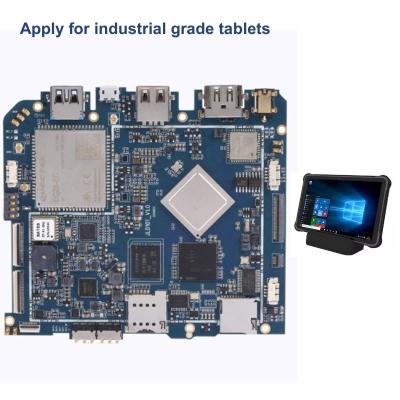 China Industrial Medical Android Tablet Motherboard 2G/4G DDR4 Options With Power Failure Clock Protection for sale