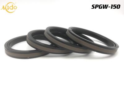 Cina Corredo ad alta temperatura PTFE NBR della guarnizione della guarnizione SPGW 150 Doosan del pistone del cilindro idraulico in vendita