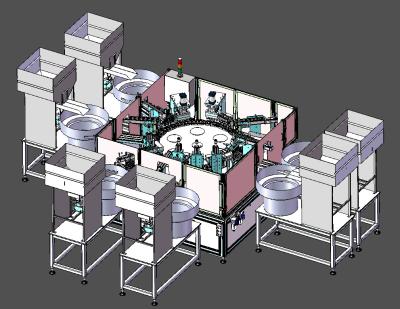 China Simple Maintenance Easy Operation For Milk Cap Assembly Machine Sencan Non-Standard Customized Machine for sale